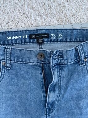 INC International Concepts Women's Skinny Jeans in Light Blue Denim
